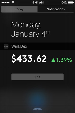 WinkDex - Bitcoin Price Index screenshot 2