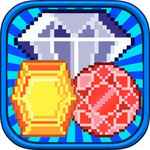 Pixel Gems Match Icon