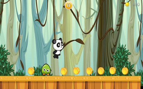 Jungle Panda Run World screenshot 4