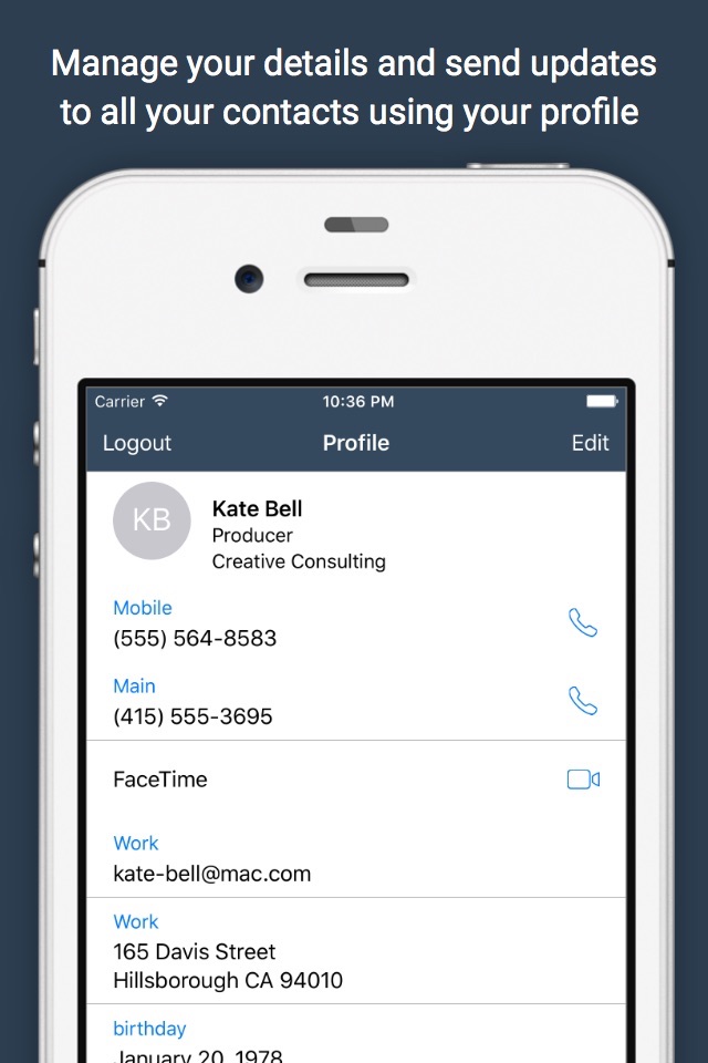XHUM - Your Personal Contact Management Assistant That Manages Your Contacts Automagically For You screenshot 2