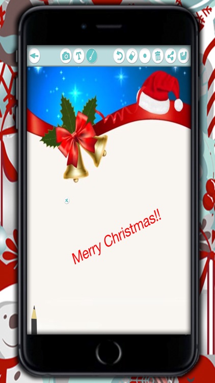 Create Christmas Cards - Customized Christmas greeting cards to write and wish a happy New Year screenshot-4