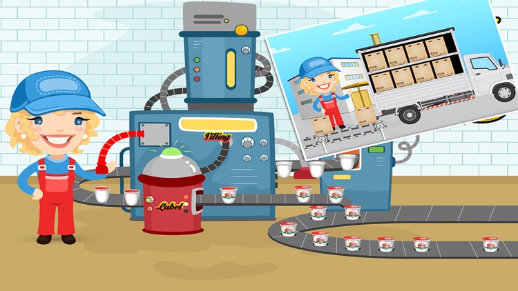 Flavored Milk Factory farm - Milk the cows & process it with amazing flavors in dairy factory screenshot-4