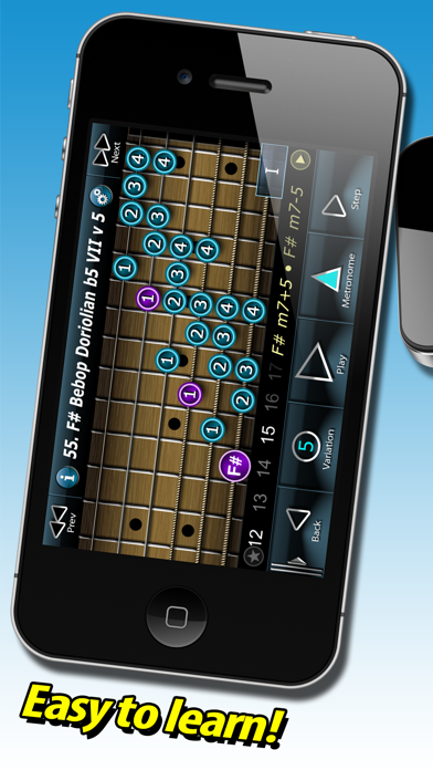 How to cancel & delete Bebop Scales on Guitar from iphone & ipad 1