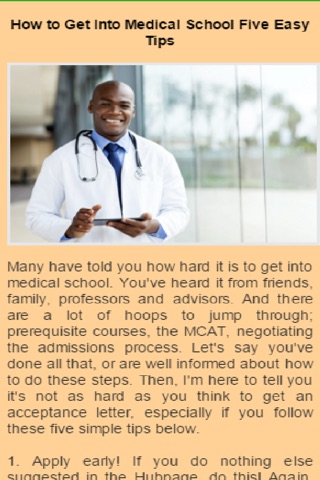 How To Get Into Medical School screenshot 3