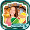 Photo editor of Easter Raster Camera to collage holiday pictures in frames - Premium