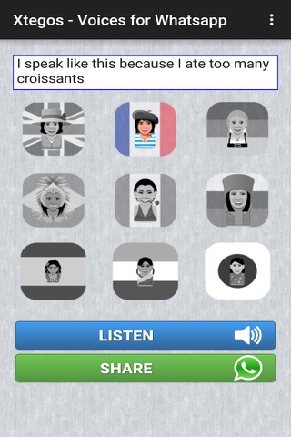 Xtegos - Voices for Whatsapp screenshot 2