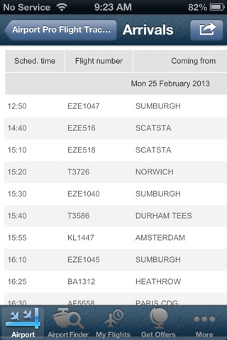 Aberdeen Airport (ABZ) Flight Tracker Radar screenshot 4