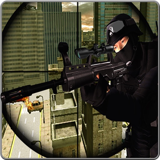 Swat Sniper Defender Icon