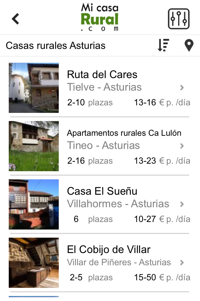 Casas Rurales con Encanto screenshot 3