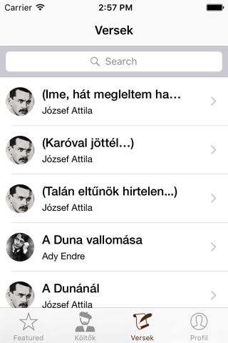 Versek - Magyar versek gyűjteménye screenshot 3