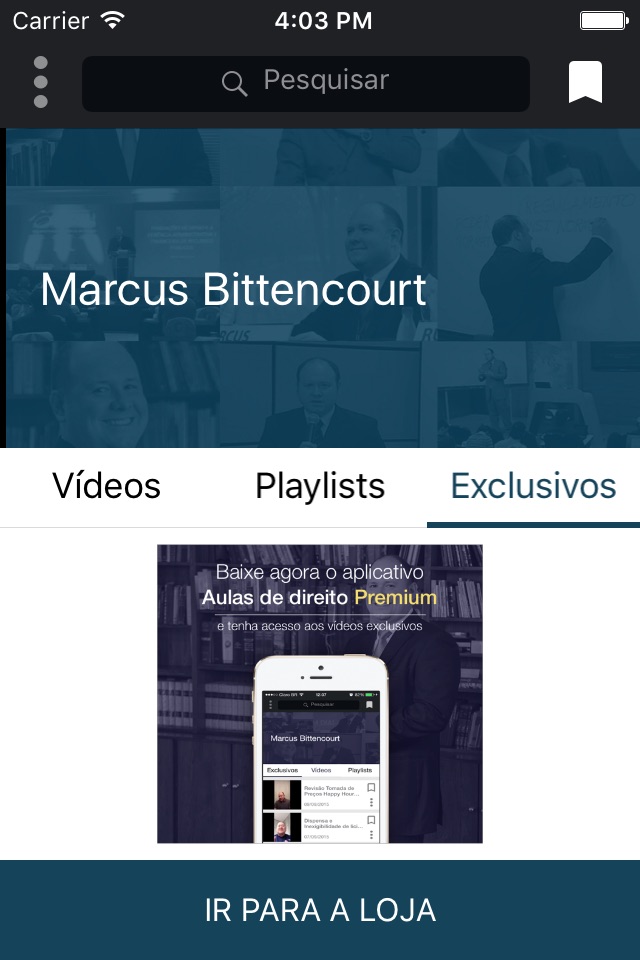 Aulas de Direito Online screenshot 3