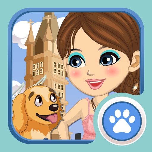 Dora in London – Dress up Dora and her little dog iOS App