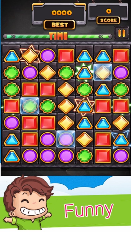 Gem Mania:Diamond Match Puzzel