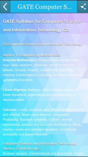 GATE Computer Science and IT(圖1)-速報App