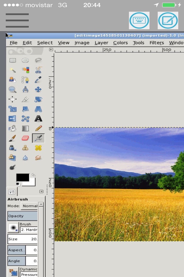 XGimp Image Editor Paint Tool screenshot 3