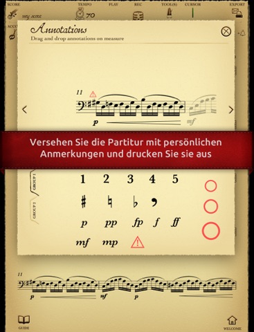 Play Bach – Suite pour violoncelle n°1 – Prélude (partition interactive) screenshot 3