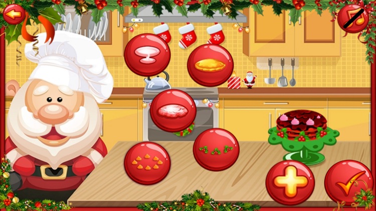 Santa Cake Salon