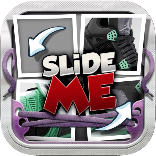 Slide Me Puzzle : Sneakers Picture Characters Quiz  Games For Free