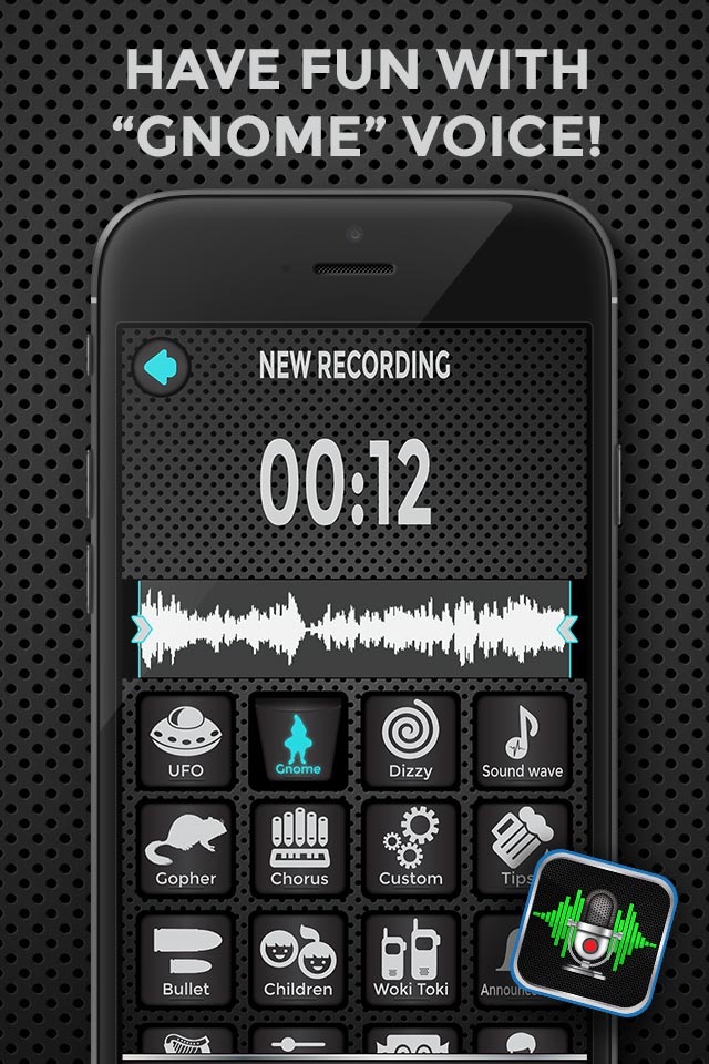 Voice Recorder and Editor – Change Your Speech with Funny Sound Effects screenshot 4