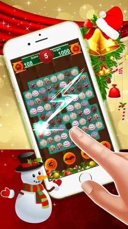 Game screenshot Chocolate Ball Crush : - A match 3 puzzles for Christmas season apk