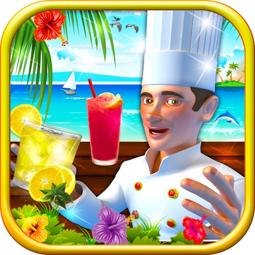 Summer Drinks: Beach Party - Fries, Popsicle, Lemonade & Sandwich Shop Game For Kids & Teens Icon
