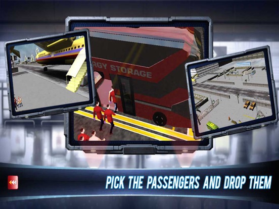 Airport Bus Simulator 3D. Real Bus Driving & Parking For kidsのおすすめ画像2
