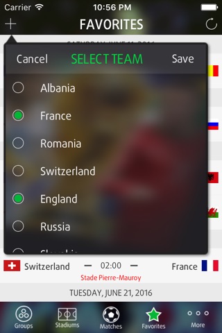 Live Scores for World Cup 2018 screenshot 4