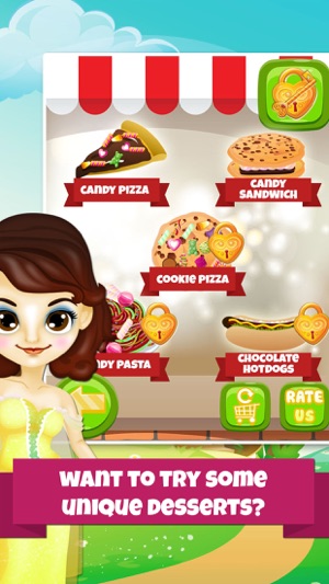 Pizza Dessert Maker Salon - Candy Food Cooking & Cake Making(圖3)-速報App