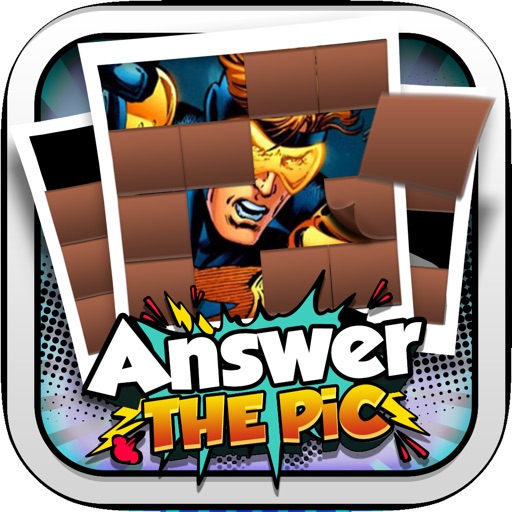 Answers The Pics : Comics HeroTrivia Pictures Puzzles Reveal Games