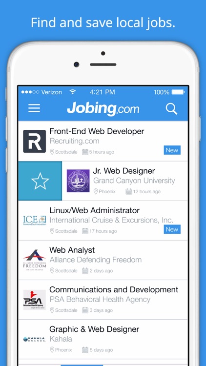 Jobing.com - Local Job Search screenshot-0