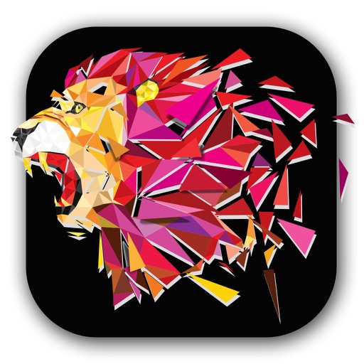 Poly.gon wallpaper.s maker HD – Beautiful Crystal Backgrounds for Custom Lock Screen icon