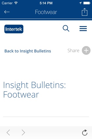 Intertek Insights screenshot 3