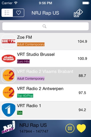 Radio - FM - Radios Belgique screenshot 3