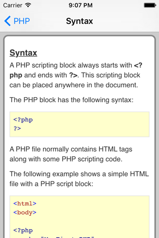 PHP Pro FREE screenshot 3