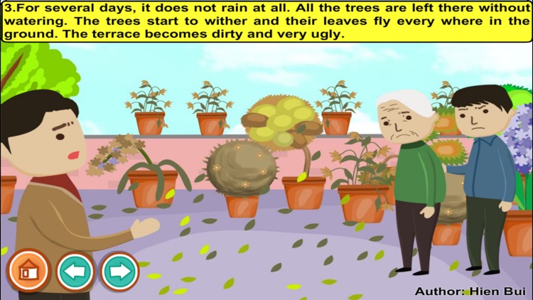 A good work in the garden (story and games for kids)