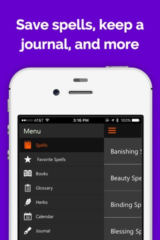 Wicca Spellbook Pro screenshot 2