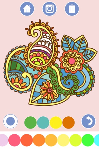 My Coloring Book - Mandala, Tribal, animals and classic ornaments + screenshot 4