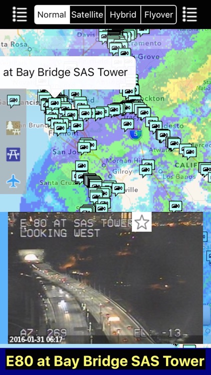California NOAA Radar and Traffic Camera 3D Pro