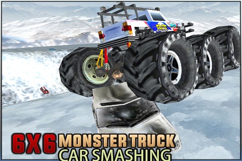 6X6 Monster Truck Car Smashing screenshot 4