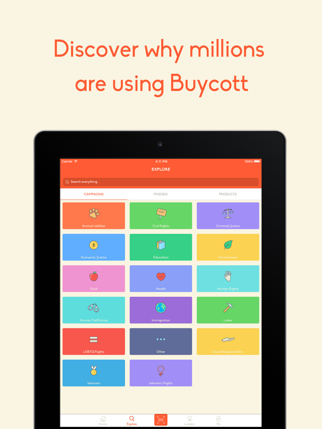‎Buycott - Barcode Scanner & QR Bar Code Scanner Screenshot