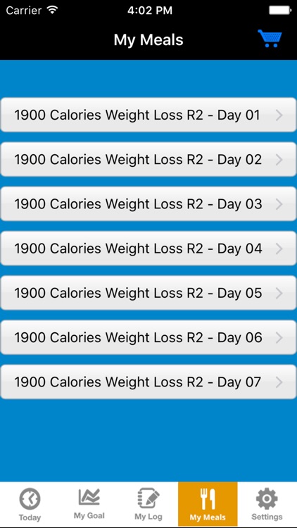 My Meal Coach Meal Planner screenshot-3