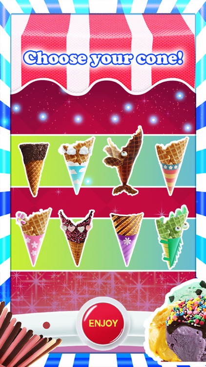 An ICE CREAM shop game HD.Taste the flavours! screenshot-3