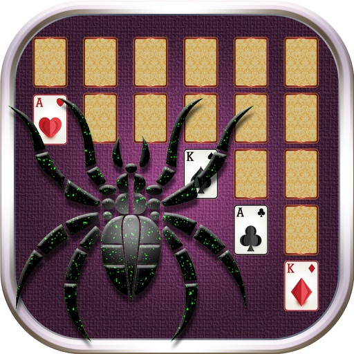 Spider Solitaire: a patience game Icon