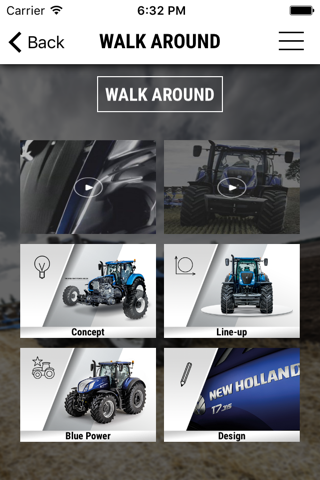 New Holland Agriculture T7 Heavy Duty range app screenshot 2