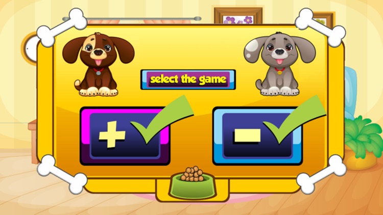 Dog Kid Game Number and Math