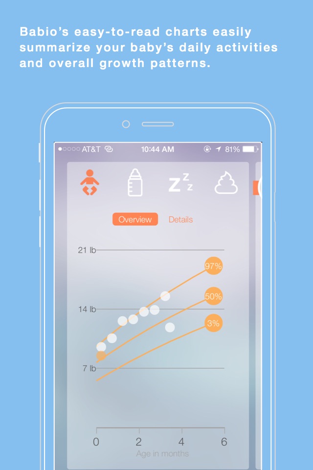 Babio - Baby Activity Tracker & Reminder, Simplified screenshot 3
