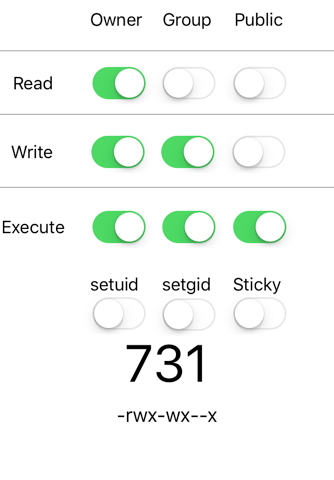 Chmod Calculator - náhled