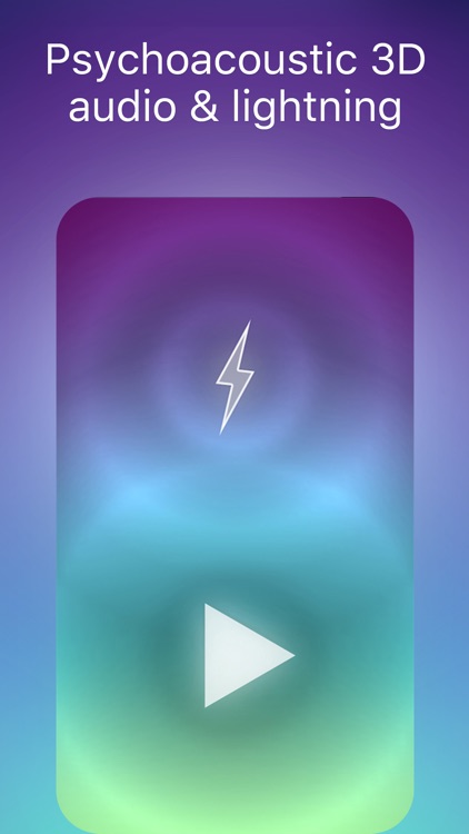 Thunderspace 5k ~ Focus, Sleep, Relax, Meditate in a thunderstorm with rain and nature sounds screenshot-3