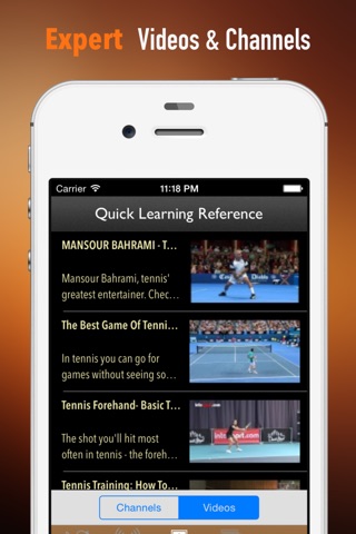 Tennis 101: Reference with Tutorial Guide and Latest News screenshot 3