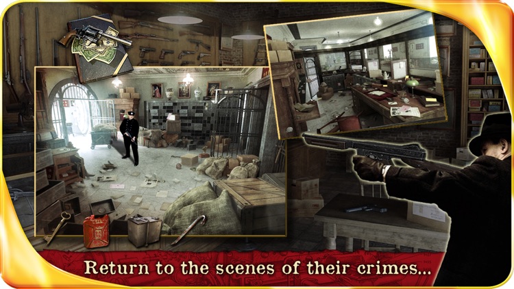 Public Enemies : Bonnie & Clyde (FULL) - Extended Edition - A Hidden Object Adventure screenshot-3